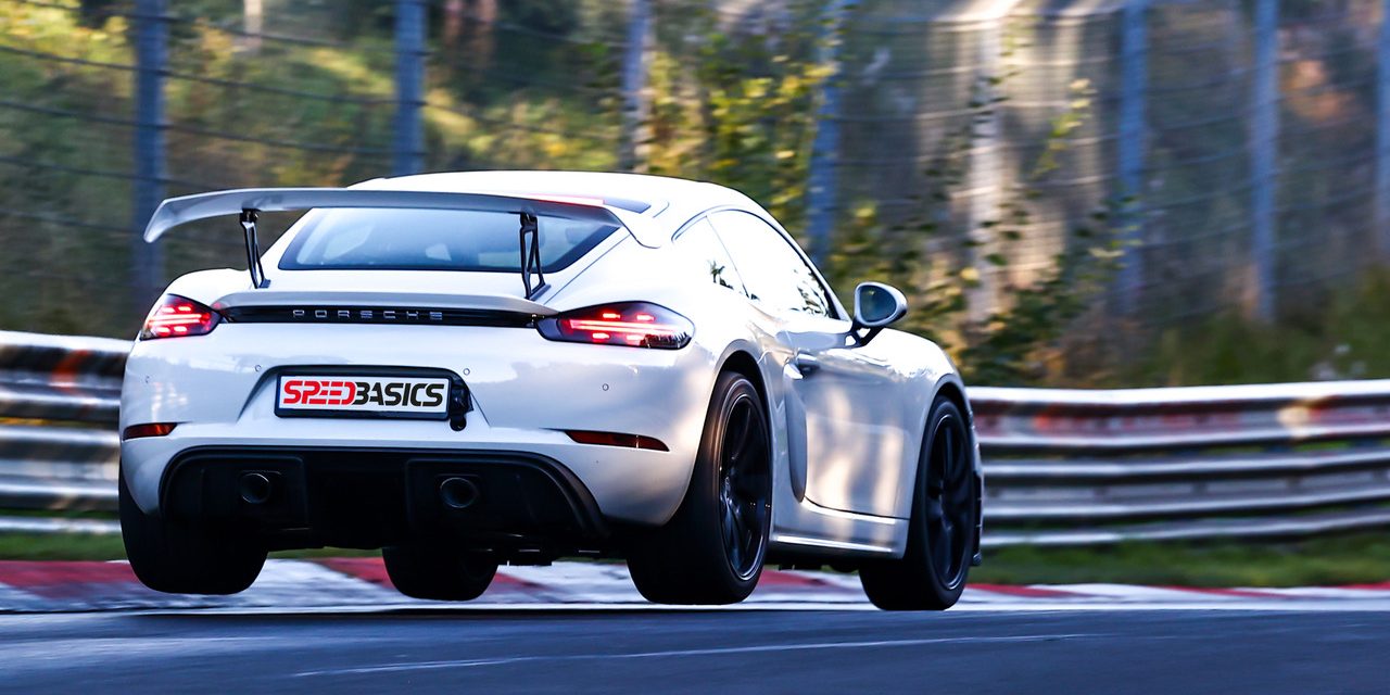 porsche goes flying